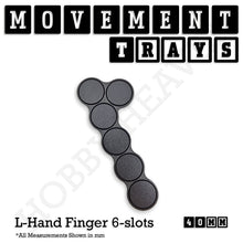 Load image into Gallery viewer, 40mm Movement Trays for 28mm Miniatures | Tabletop Wargames Compatible | Full Range - ModelBricks
