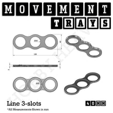 Load image into Gallery viewer, 40mm Movement Trays for 28mm Miniatures | Tabletop Wargames Compatible | Full Range - ModelBricks
