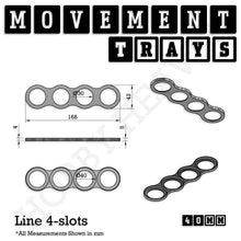 Load image into Gallery viewer, 40mm Movement Trays for 28mm Miniatures | Tabletop Wargames Compatible | Full Range - ModelBricks
