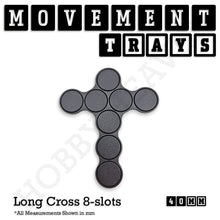 Load image into Gallery viewer, 40mm Movement Trays for 28mm Miniatures | Tabletop Wargames Compatible | Full Range - ModelBricks

