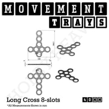 Load image into Gallery viewer, 40mm Movement Trays for 28mm Miniatures | Tabletop Wargames Compatible | Full Range - ModelBricks
