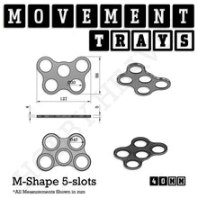 Load image into Gallery viewer, 40mm Movement Trays for 28mm Miniatures | Tabletop Wargames Compatible | Full Range - ModelBricks
