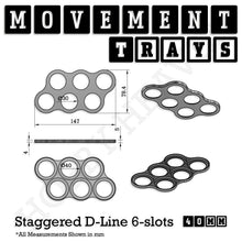 Load image into Gallery viewer, 40mm Movement Trays for 28mm Miniatures | Tabletop Wargames Compatible | Full Range - ModelBricks
