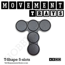 Load image into Gallery viewer, 40mm Movement Trays for 28mm Miniatures | Tabletop Wargames Compatible | Full Range - ModelBricks
