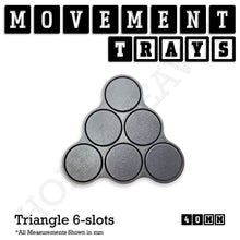 Load image into Gallery viewer, 40mm Movement Trays for 28mm Miniatures | Tabletop Wargames Compatible | Full Range - ModelBricks
