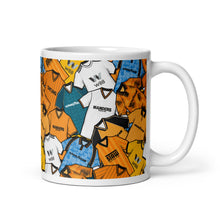 Load image into Gallery viewer, Wolverhampton Retro Shirts Collage Ceramic Football Mug
