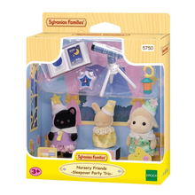 Load image into Gallery viewer, Sylvanian Families Nursery Friends - Sleepover Party Trio for Ages 3+
