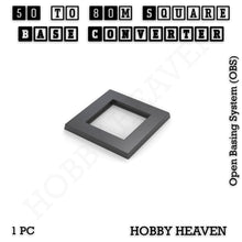 Load image into Gallery viewer, Square to Square Bases Size Converters 3d Print Full Range - ModelBricks
