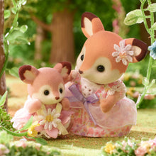 Load image into Gallery viewer, Sylvanian Families Deer Babies Floral Swing Set Toy for Ages 3 and Up
