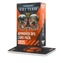 Load image into Gallery viewer, Kill Team: Approved Ops Card Pack 2025
