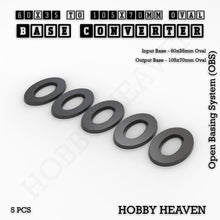 Load image into Gallery viewer, Oval To Oval Bases Size Converters 3d Print Full Range - ModelBricks
