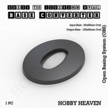 Load image into Gallery viewer, Oval To Oval Bases Size Converters 3d Print Full Range - ModelBricks
