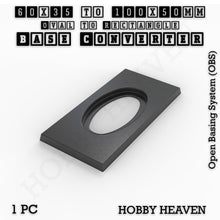 Load image into Gallery viewer, Wargaming Oval to Rectangle Base Converters – Tabletop Games | 3D Printed Tabletop Accessories - ModelBricks
