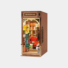 Load image into Gallery viewer, Rolife Shakespeare Bookstore Book Nook Model Kit
