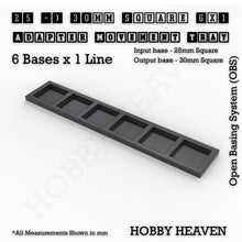 Load image into Gallery viewer, Square and Rectangle Movement Trays Adapters for Tabletop Games - ModelBricks
