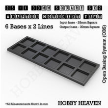 Load image into Gallery viewer, Square and Rectangle Movement Trays Adapters for Tabletop Games - ModelBricks
