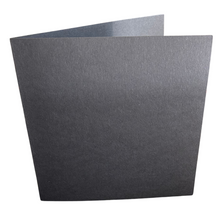 Load image into Gallery viewer, 50 Pack - 6x6 Black Card Blanks &amp; Black Envelopes - 300gsm - ModelBricks
