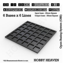 Load image into Gallery viewer, Square and Rectangle Movement Trays Adapters for Tabletop Games - ModelBricks
