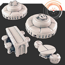 Load image into Gallery viewer, Sci-fi Scenery - Modular Cantina and Bar Set
