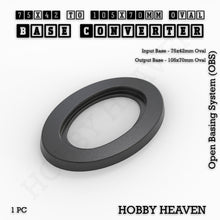 Load image into Gallery viewer, Oval To Oval Bases Size Converters 3d Print Full Range - ModelBricks
