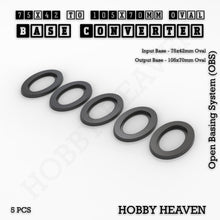 Load image into Gallery viewer, Oval To Oval Bases Size Converters 3d Print Full Range - ModelBricks

