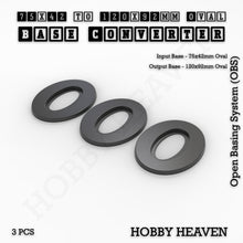 Load image into Gallery viewer, Oval To Oval Bases Size Converters 3d Print Full Range - ModelBricks
