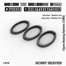 Load image into Gallery viewer, Oval To Oval Bases Size Converters 3d Print Full Range - ModelBricks
