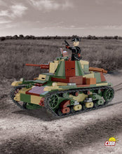 Load image into Gallery viewer, 7TP Light Tank brick model - COBI 2661 - 669 bricks
