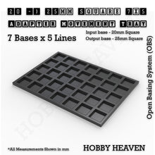 Load image into Gallery viewer, Square and Rectangle Movement Trays Adapters for Tabletop Games - ModelBricks
