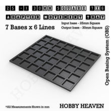 Load image into Gallery viewer, Square and Rectangle Movement Trays Adapters for Tabletop Games - ModelBricks
