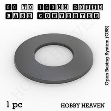 Load image into Gallery viewer, Round Bases Size Converters Round to Round 3d Print Full Range - ModelBricks
