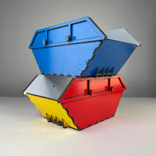 Load image into Gallery viewer, Skip Waste Container - Pre-Built Model by Curious Rabbit ® - ModelBricks
