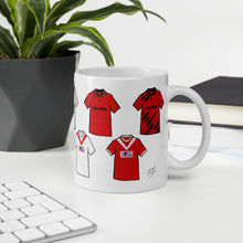 Load image into Gallery viewer, Airdrie Retro Shirts Ceramic Football Mug - ModelBricks
