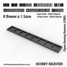 Load image into Gallery viewer, Square and Rectangle Movement Trays Adapters for Tabletop Games - ModelBricks
