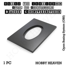 Load image into Gallery viewer, Wargaming Oval to Rectangle Base Converters – Tabletop Games | 3D Printed Tabletop Accessories - ModelBricks
