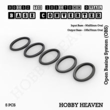 Load image into Gallery viewer, Oval To Oval Bases Size Converters 3d Print Full Range - ModelBricks
