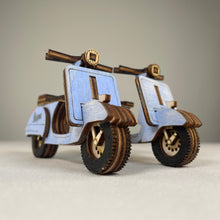 Load image into Gallery viewer, Vespa Ornmanent - Handmade Ornament by Curious Rabbit ® - ModelBricks
