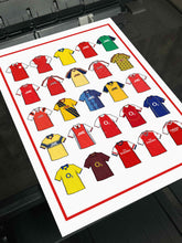 Load image into Gallery viewer, Gunners Retro Shirts Football Print - ModelBricks
