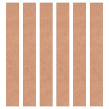 Load image into Gallery viewer, Brown Kraft Paper Chain Card Strips. 5 Meter / 16 Feet Long. Wedding Party Decor - ModelBricks
