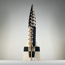 Load image into Gallery viewer, Prop V2 Rocket  - Flatpack Model Kit by Curious Rabbit ® - ModelBricks
