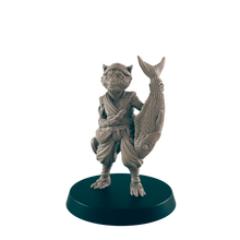Load image into Gallery viewer, Catfolk Male Fisherman
