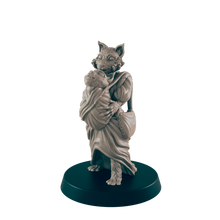 Load image into Gallery viewer, Catfolk Mother and Child
