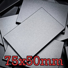 Load image into Gallery viewer, 50x75mm | 75x50mm Rectangular Plain Plastic Bases | Versatile Miniature Stands - ModelBricks
