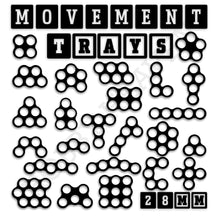 Load image into Gallery viewer, 28mm Movement Trays for Tabletop Games | Wargaming | Full Range - ModelBricks
