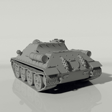 Load image into Gallery viewer, Grim SU-100 Tank Destroyer / SU-122 Assault Gun
