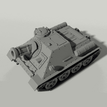 Load image into Gallery viewer, Grim SU-100 Tank Destroyer / SU-122 Assault Gun

