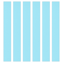 Load image into Gallery viewer, Light Blue Paper Chain Card Strips. 5 Meter / 16 Feet Long. Wedding Party Decor - ModelBricks
