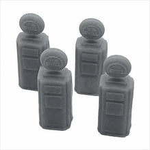 Load image into Gallery viewer, OO Scale Ready to Paint Vintage Shell Petrol Pump (4 pack) - ModelBricks
