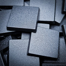 Load image into Gallery viewer, 25mm Square Plain Plastic Bases - ModelBricks
