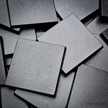 Load image into Gallery viewer, 40mm Square Plain Plastic Bases - ModelBricks
